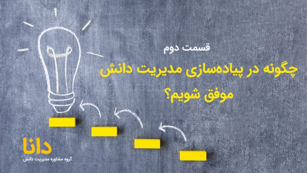 موفقیت در پیاده سازی مدیریت‌دانش