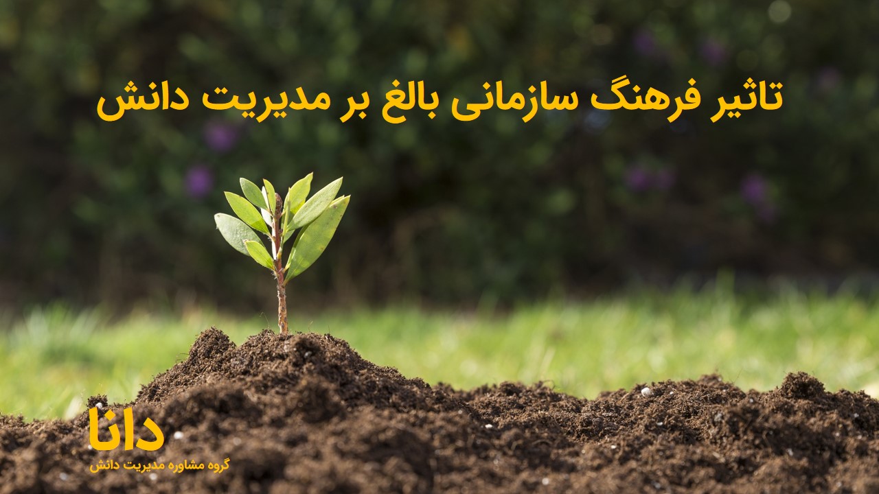 فرهنگ سازمانی و مدیریت دانش