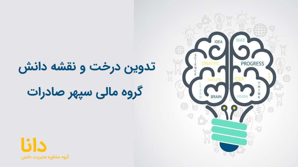 درخت و نقشه دانش گروه مالی سپهر صادرات