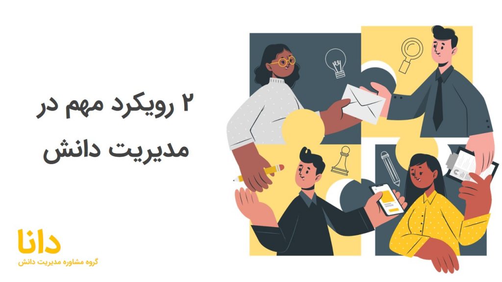 دو رویکرد اتصال و جمع‌آوری در مدیریت دانش