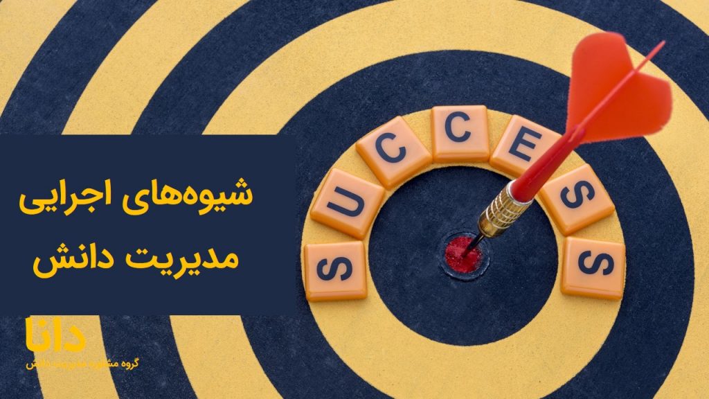 شیوه­‌های اجرایی مدیریت دانش