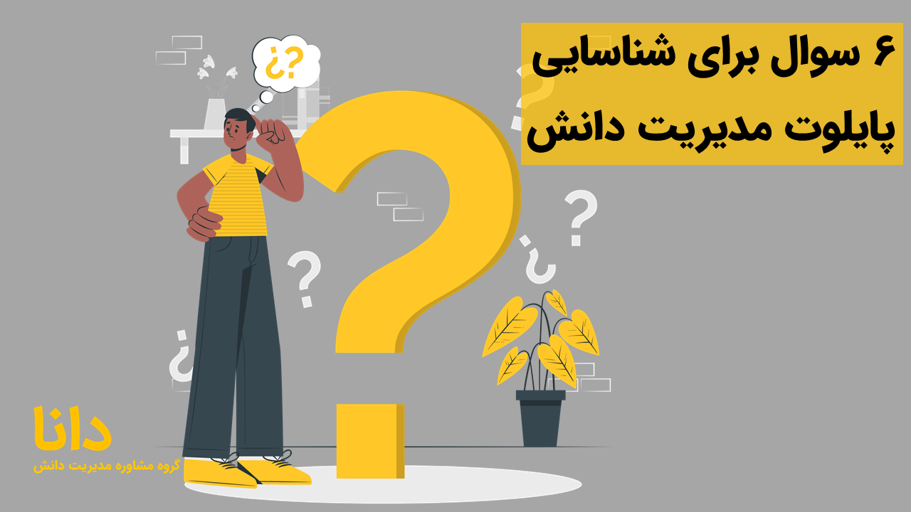 شناسایی پایلوت مدیریت دانش