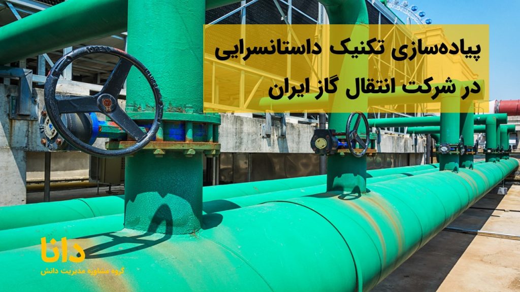 پیاده‌سازی تکنیک داستانسرایی در شرکت انتقال گاز ایران